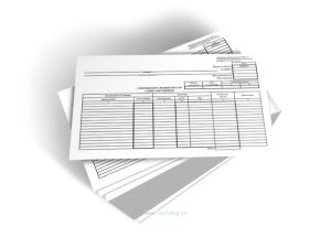 Сопроводительный реестр сдачи документов (Форма № ТОРГ-31)