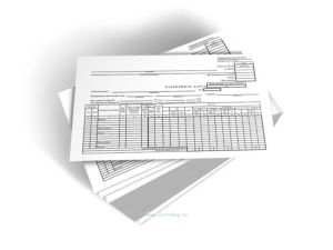 Партионная карта (Форма МХ-10)