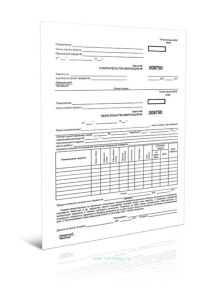 Обязательство-квитанция (Форма БО-6) (Бланк строгой отчетности двухслойный самокопирующийся)