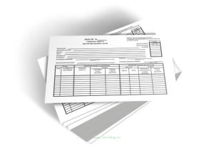 Реестр отправки зерна и другой продукции с поля (Форма № СП-1)