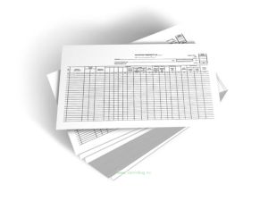 Расчетная ведомость (Форма по ОКУД 0504402)