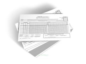 Табель учета использования рабочего времени (Форма по ОКУД 0504421)