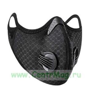 Защитная маска для лица, многоразовая, со сменным фильтром
