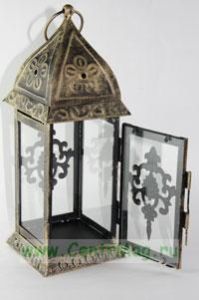 Подсвечник Фонарь 10*10*25см