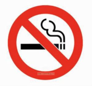Знак о запрете курения. (Запрещается курить). Знак