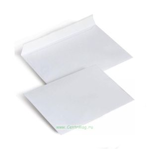 Конверт С4 (229x324 мм) с отрывной лентой, белый (20 шт)