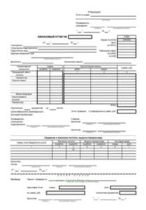 Авансовый отчет (форма по ОКУД 050449) (Приложение N 1 к Приказу Министерства финансов Российской Федерации от 23 сентября 2005 г. N 123н)