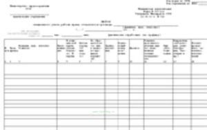 Листок ежедневного учета работы врача-стоматолога-ортопеда 037-1у