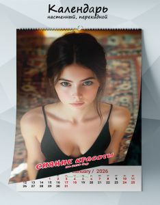 Календарь настенный, перекидной Сияние красоты на 2026 год