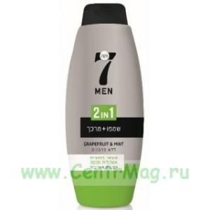 Мужская сила - шампунь+кондиционер 2 в 1 для мужчин, 750 мл