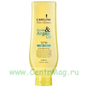 Кондиционер с кератином и аргановым маслом витаминизированный, 600 мл