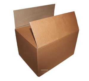 Четырехклапанная коробка для переезда и хранения из 3-х слойного гофрированного картона