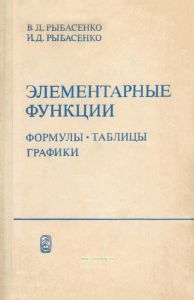 Элементарные функции. Формулы, таблицы, графики