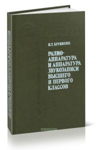 Радиоаппаратура и аппаратура звукозаписи высшего и первого классов