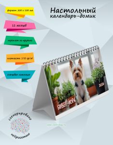 Настольный календарь-домик Бивер-Йорк на 2026 год