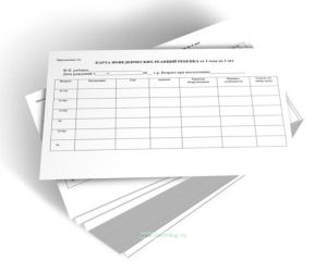 Карта поведенческих реакций ребенка от 1 года до 3-х лет