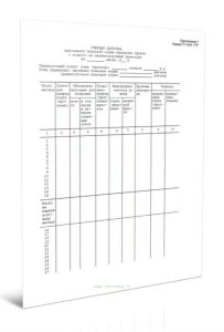 Учетная карточка (Форма ГУ-1аN 1-ПГ)