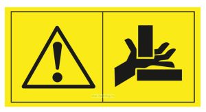 Плакат Внимание! Береги руки