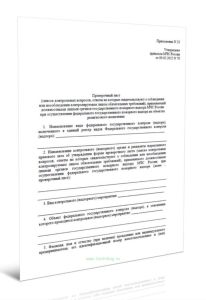 Проверочный лист (список контрольных вопросов, ответы на которые свидетельствуют о соблюдении или несоблюдении контролируемым лицом обязательных требо