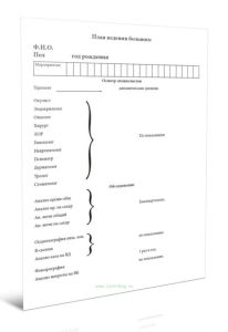 План ведения больного