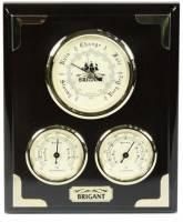 Барометр-метеостанция BRIGANT: барометр, термометр, гигрометр 16*20см