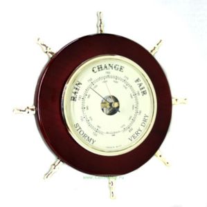 Барометр Штурвал d=26см