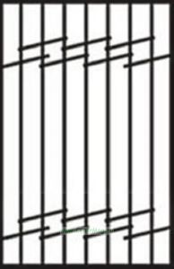 Решетка на окно Эскиз 8 сварная 1.4 х 1.4 м