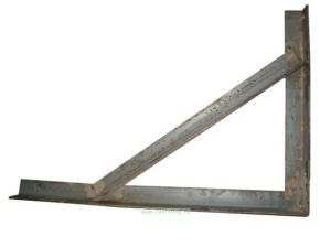 Угол сварной для навесных полок 25х25 см.