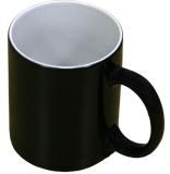 Кружка черная Хамелеон для сублимации (термопереноса)