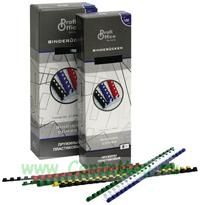 Пластиковые пружины для изготовления брошюр, 14 мм, прозрачная, 100 штуп., переплет 110 л