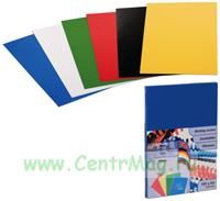 Обложка для изготовления брошюр непрозрачный пластик, белая, 100 штуп