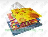 Сумка для сублимационной печати увеличенного объема для покупок, 38 х 34 х 6,5 см