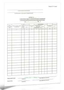 Отчет о движении сырья и вспомогательных материалов. Форма П-75 пиво