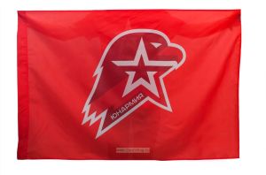 Флаг Юнармия (90 х 135 см, красный)