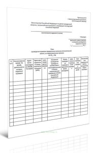 План проведения проверок федеральных органов исполнительной власти, их территориальных органов