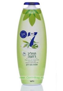 Крем-гель для душа Зеленый чай с Алоэ Вера и зеленым чаем (1 л)