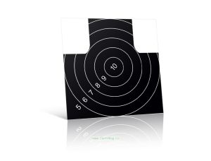 Мишень армейская. Дистанция 25 м