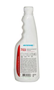 Интерхим 703. Средство регулярной очистки поверхностей в санитарных помещениях (0,5 л, без распылителя)