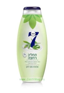 Крем-гель для душа Зеленый чай с Алоэ Вера и зеленым чаем (0,75 л)