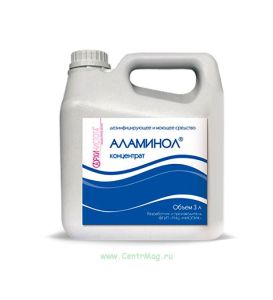 Аламинол. Дезинфицирующее и моющее средство (объем 3 л)