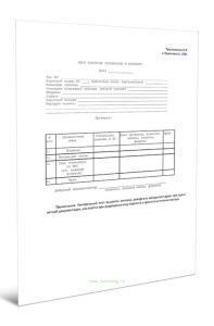 Лист контроля готовности к перелету