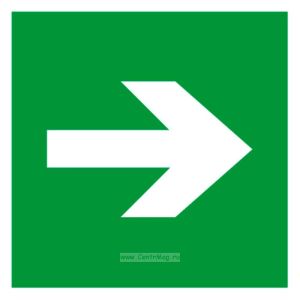 Направляющая стрелка. Знак. E 02-01