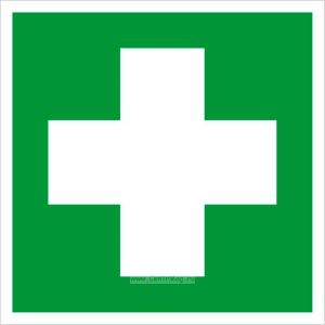 Аптечка первой медицинской помощи. Знак