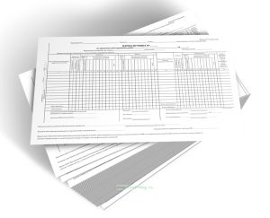 Наряд-путевка на производство взрывных работ (Форма № 4)