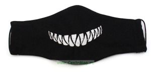 Маска гражданская с вышивкой многоразовая (зубы)
