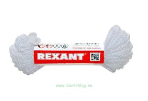 Шнур 20м белый REXANT (диаметр 3 мм)