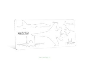 Трафарет тактический (170х75 мм) Су-27