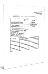Отчет о работе химико-токсикологической лаборатории наркологического диспансера (наркологической больницы) (Форма N 59)