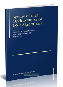 Synthesis and Optimization of DSP AlgorithmsСинтез и оптимизация алгоритмов цифровой обработки сигналов