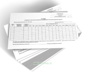 График очередности обучения вождению внедорожных мототранспортных средств